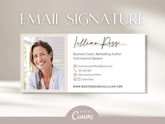 Download Custom Business Email Signature Template - Business email signature Collection