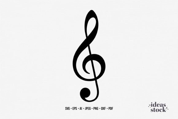 Download Sol Key Vector. Treble Clef Note. Music. - Key Collection